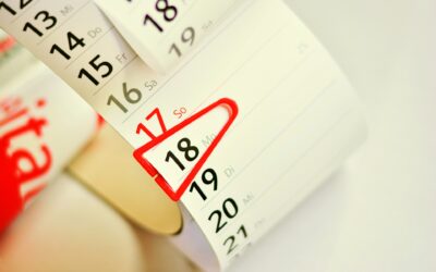 Calendario del contribuyente para 2022