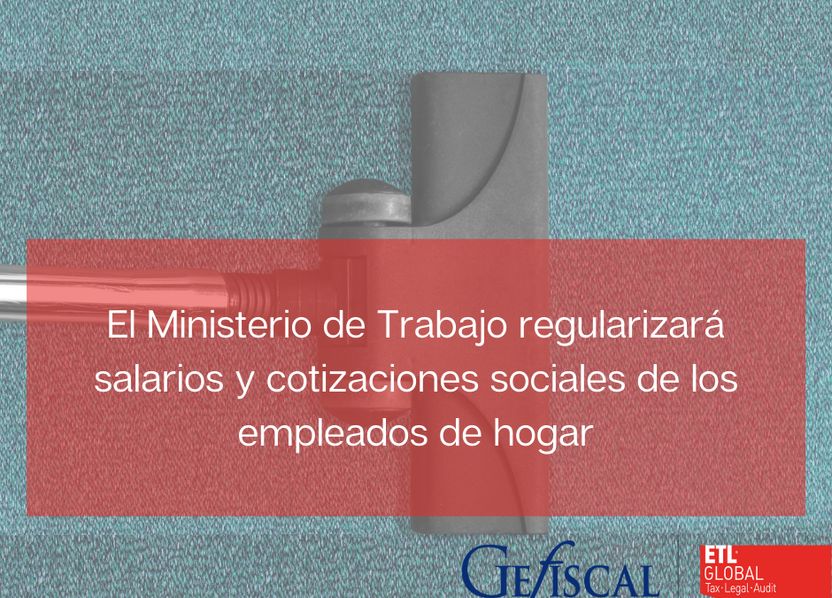 El Ministerio de Trabajo inicia una campaña de regularización de salarios de los empleados de hogar