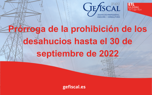 El Ejecutivo aprueba la prórroga de la prohibición de los desahucios hasta el 30 de septiembre de 2022